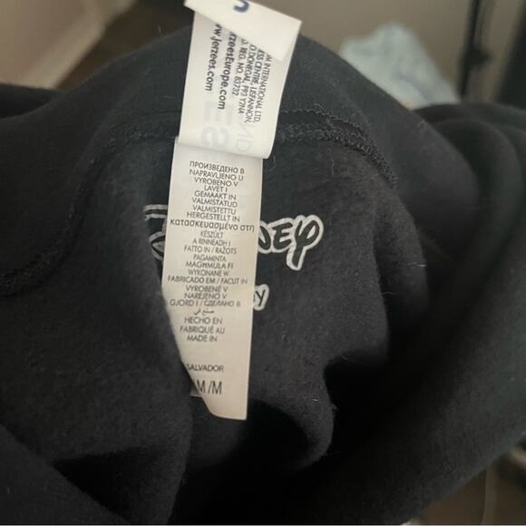 Disney black long sleeve hoodie unisex size medium Jerzees - Picture 5 of 6